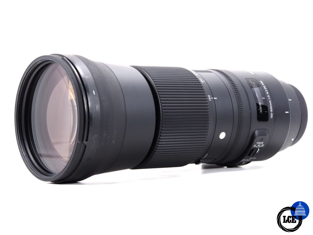Sigma 150-600mm F5-6.3 DG HSM O/S, Canon EF fit