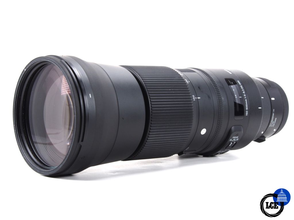 Sigma 150-600mm F5-6.3 DG HSM O/S & TC-1401 Canon EF fit