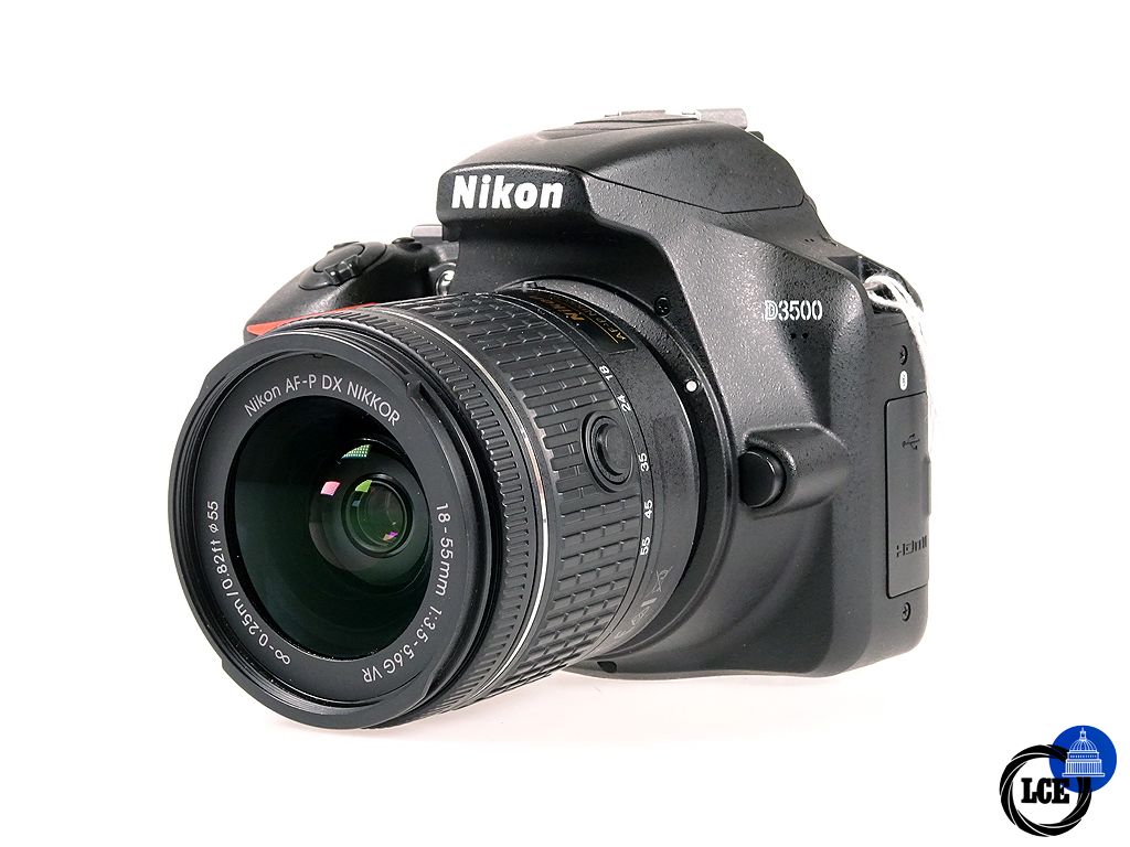 Nikon D3500 + AF-P 18-55mm f3.5-5.6 G VR