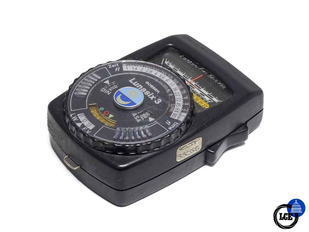Gossen Lunasix 3 Light Meter