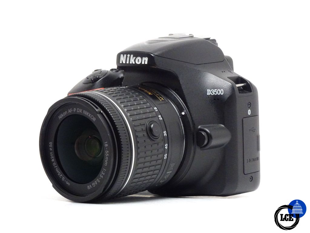 Nikon D3500 + AF-P 18-55mm f/3.5-5.6G DX VR
