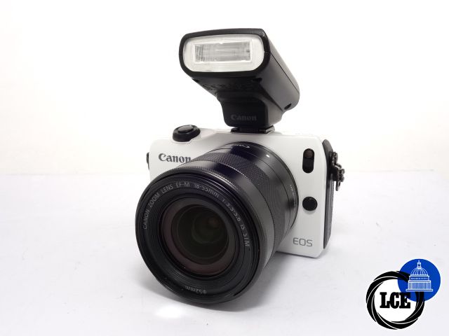 Canon EOS M + 18-55mm + 90EX SPEEDLITE