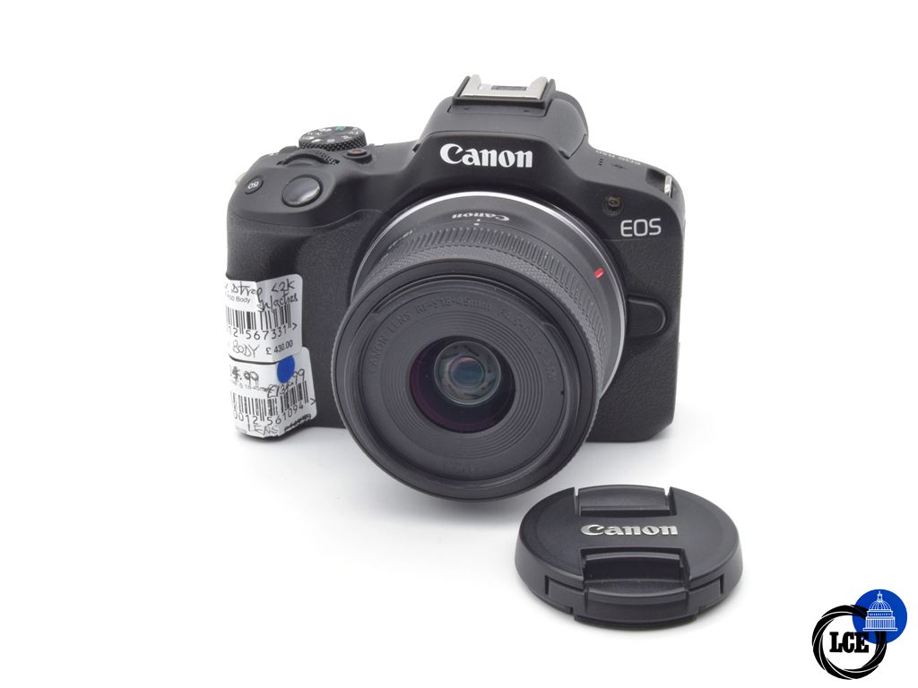 Canon EOS R50 + RF-S 18-45mm (<2k Shutter Actuations)