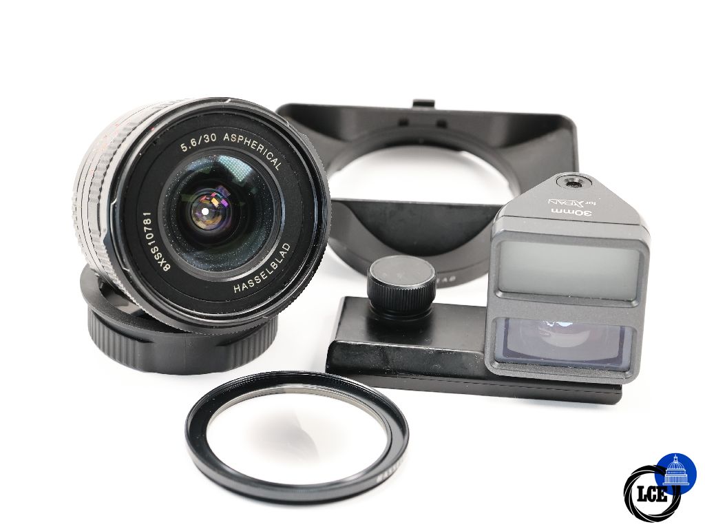 Hasselblad 30mm F5.6 with Centre Filter and Finder 