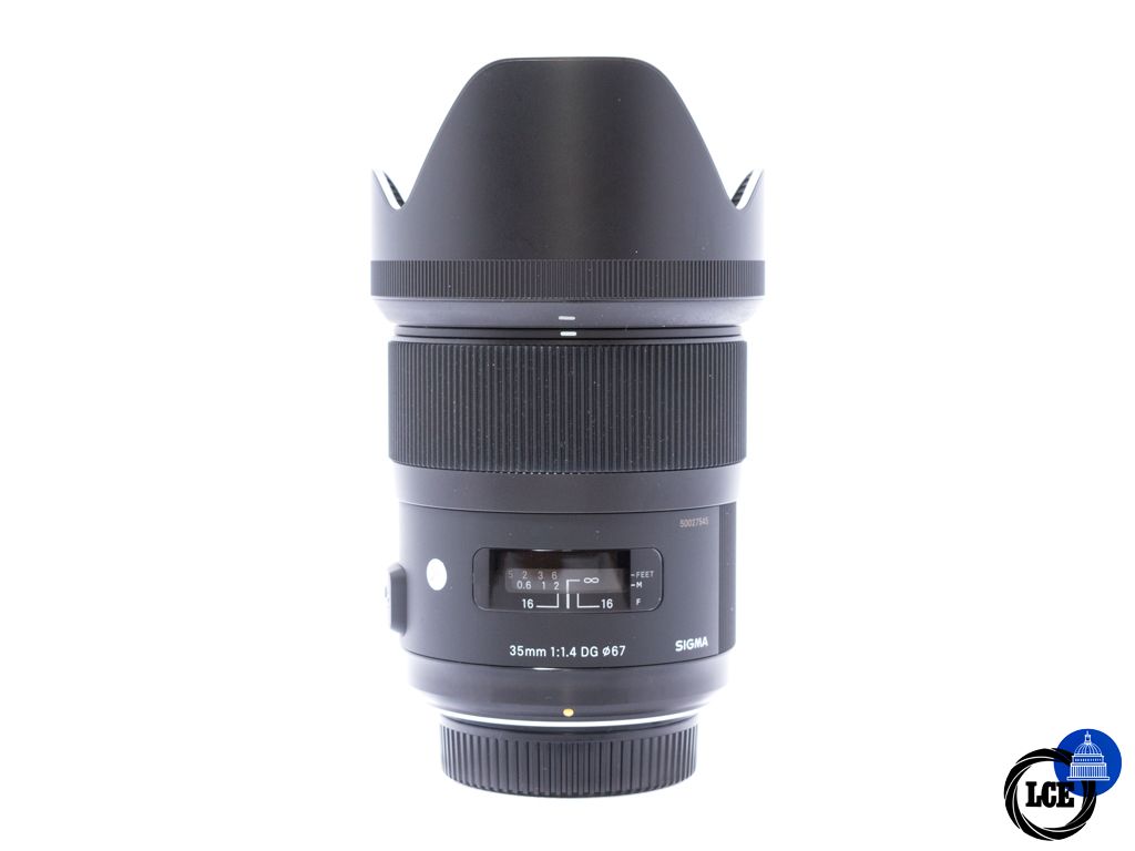 Sigma 35mm f1.4 DG HSM ART - Nikon F fitting Sigma 35mm f1.4 DG HSM ART - Nikon F fitting