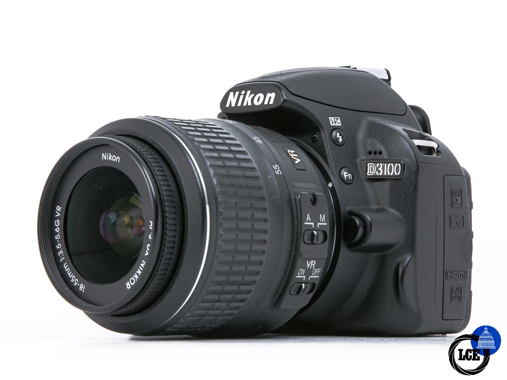 Nikon D3100 + 18-55mm VR **7k Shutter Count**
