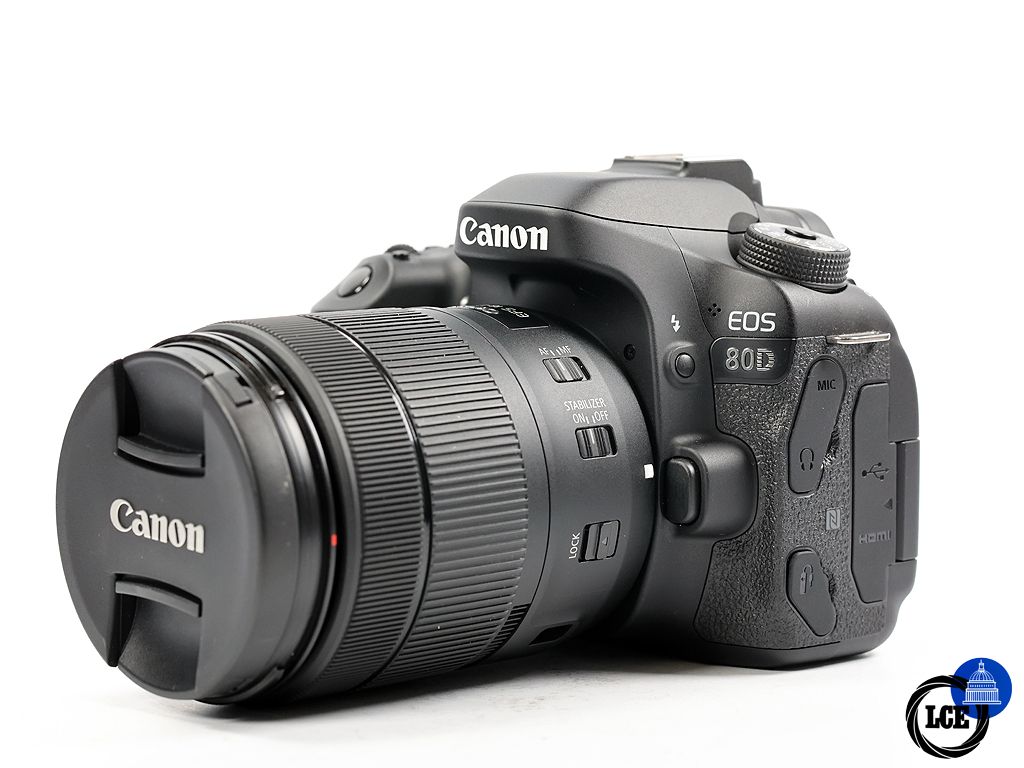 Canon EOS 80D + 18-135mm f/3.5-5.6 IS USM *Boxed* *2K shutter* | 1276962