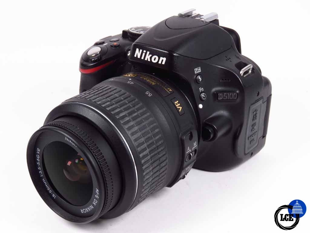 Nikon D5100 c/w 18-55