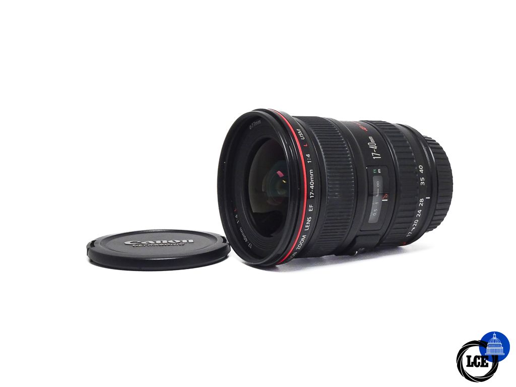 Canon F 17-40mm f/4L USM lens