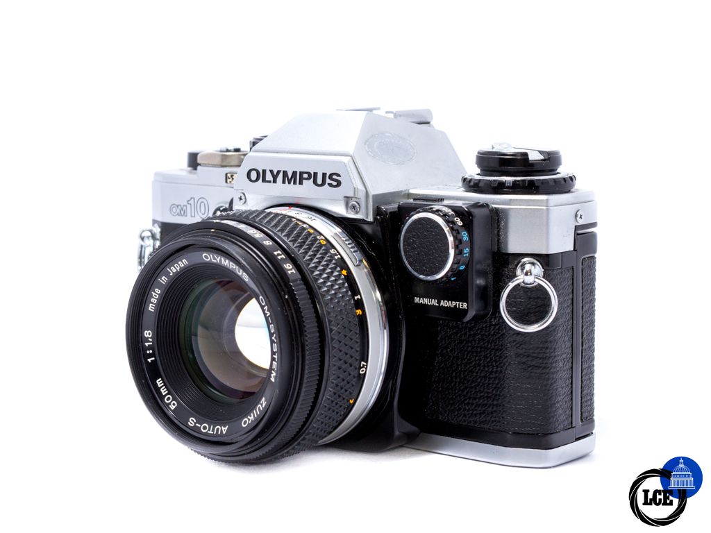 Olympus OM-10 + Manual Adapter (Free lens) *See description*