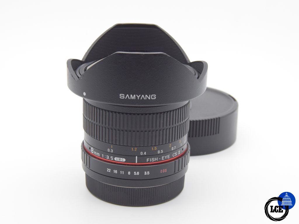 Samyang 8mm f/3.5 Fisheye UMC CS II (Canon fit) Samyang 8mm f/3.5 Fisheye UMC CS II (Canon fit)