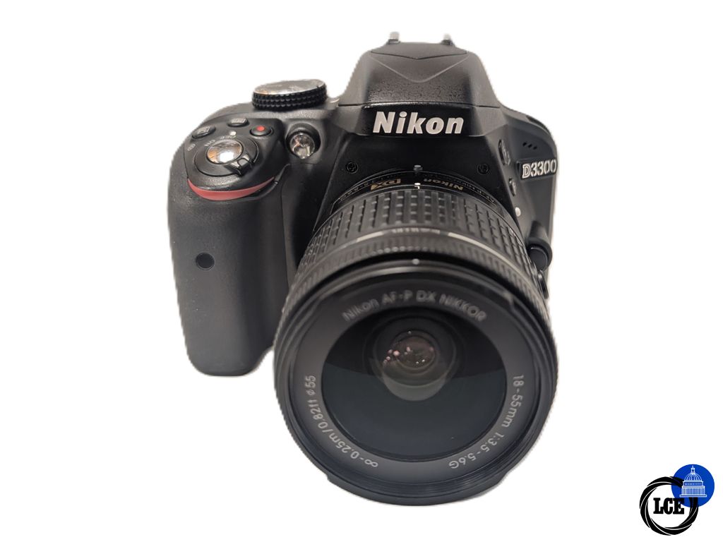 Nikon D3300 + 18-55mm F3.5-5.6 DX - Low 5500 Shutter Count! 