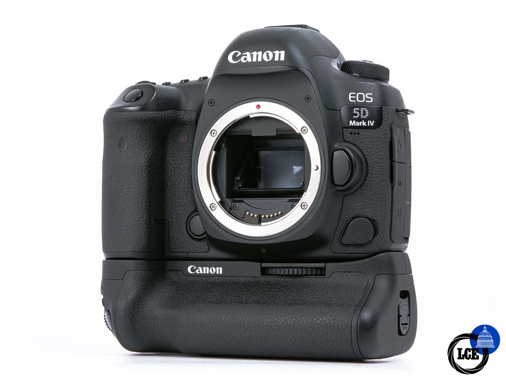 Canon EOS 5D IV + BG-E20 **5.5k Shutter Count** Canon EOS 5D IV + BG-E20 **5.5k Shutter Count**
