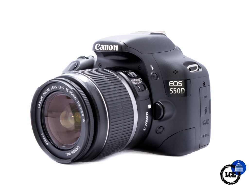 Canon EOS 550D + EF-S 18-55mm f3.5-5.6 IS
