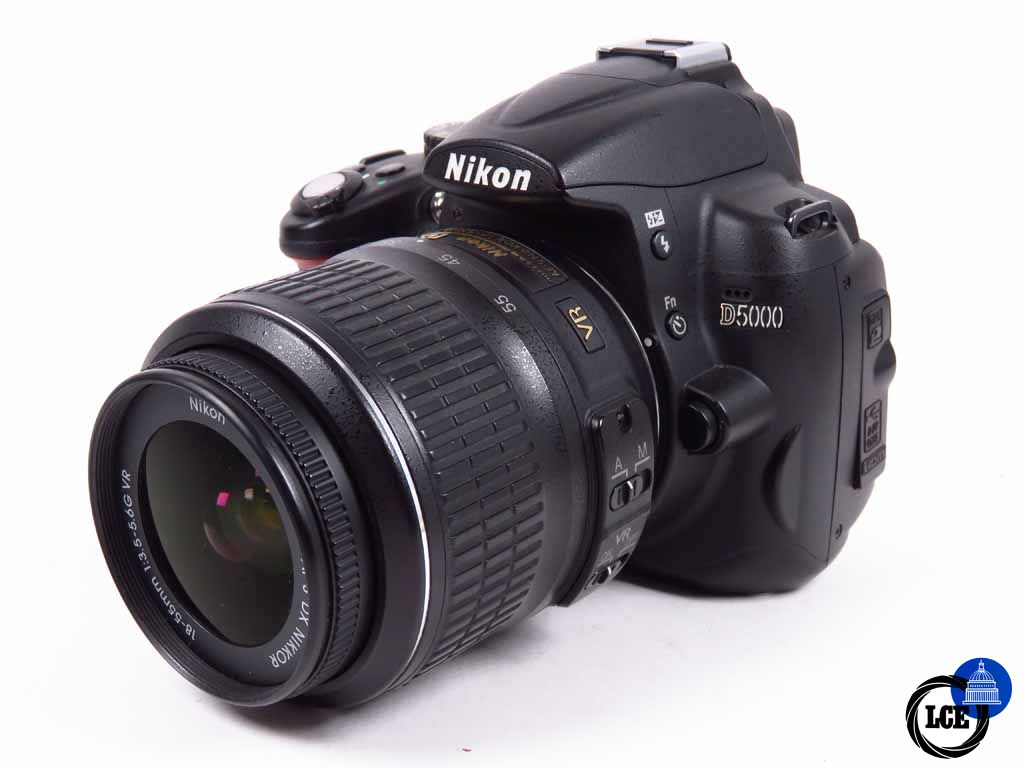 Nikon D5000 c/w 18-55