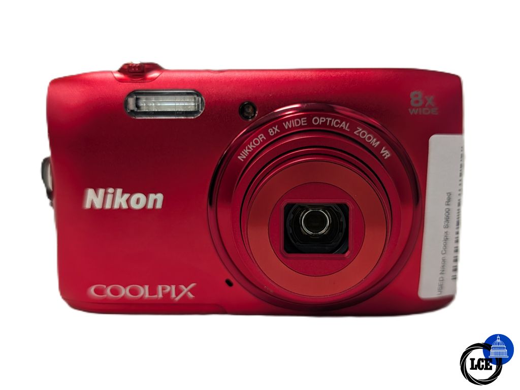 Nikon Coolpix S3600 Red 