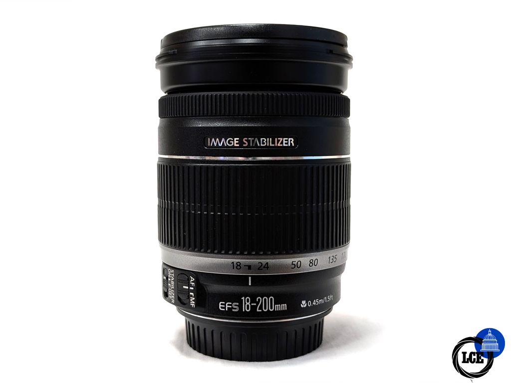 Canon EF-S 18-200mm f3.5-5.6 IS Lens