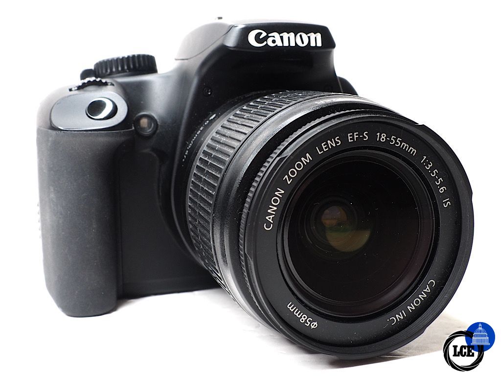 Canon EOS 1000D + 18-55mm 