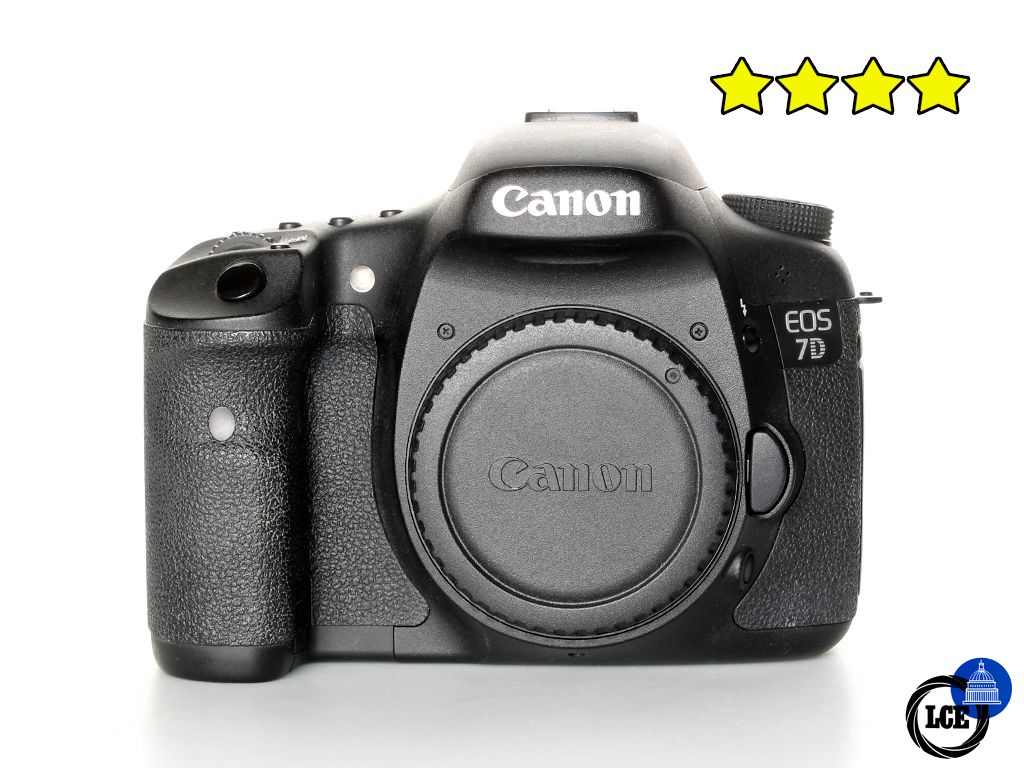Canon EOS 7D Body (BOXED) Low Shutter Count 6k