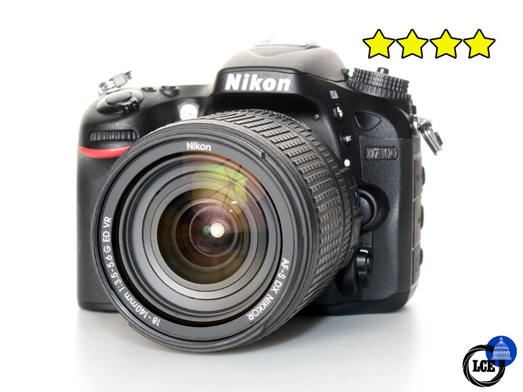 Nikon D7100+18-140mm VR (Low Shutter Count 5k)