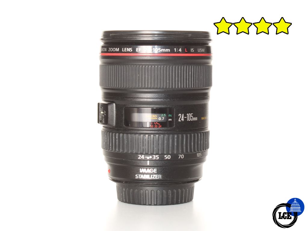Canon EF 24-105mm f4 L IS USM (with Hood)