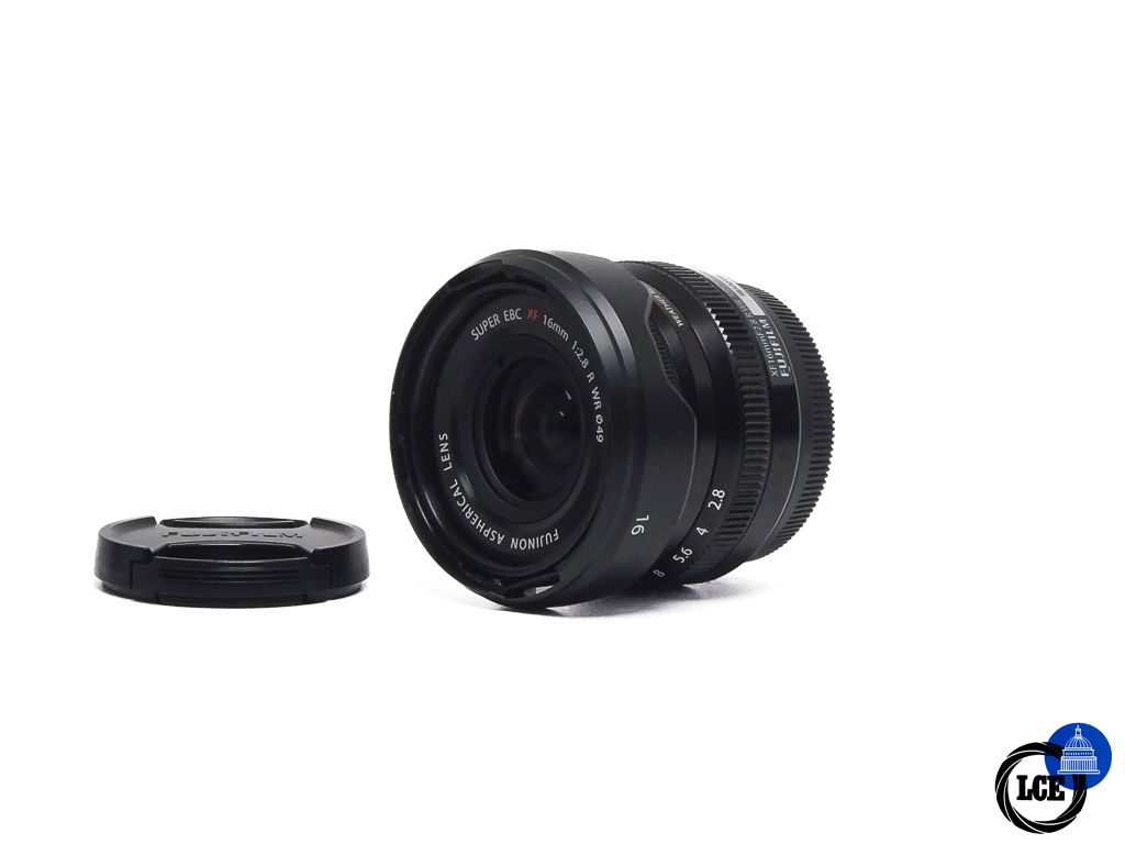 FujiFilm XF 16mm f/2.8 R WR lens.