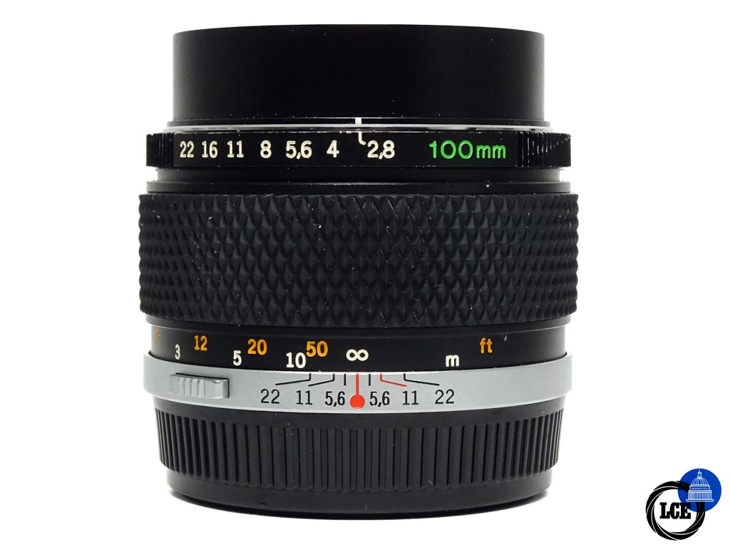 Olympus OM 100mm f/2.8 E-Auto