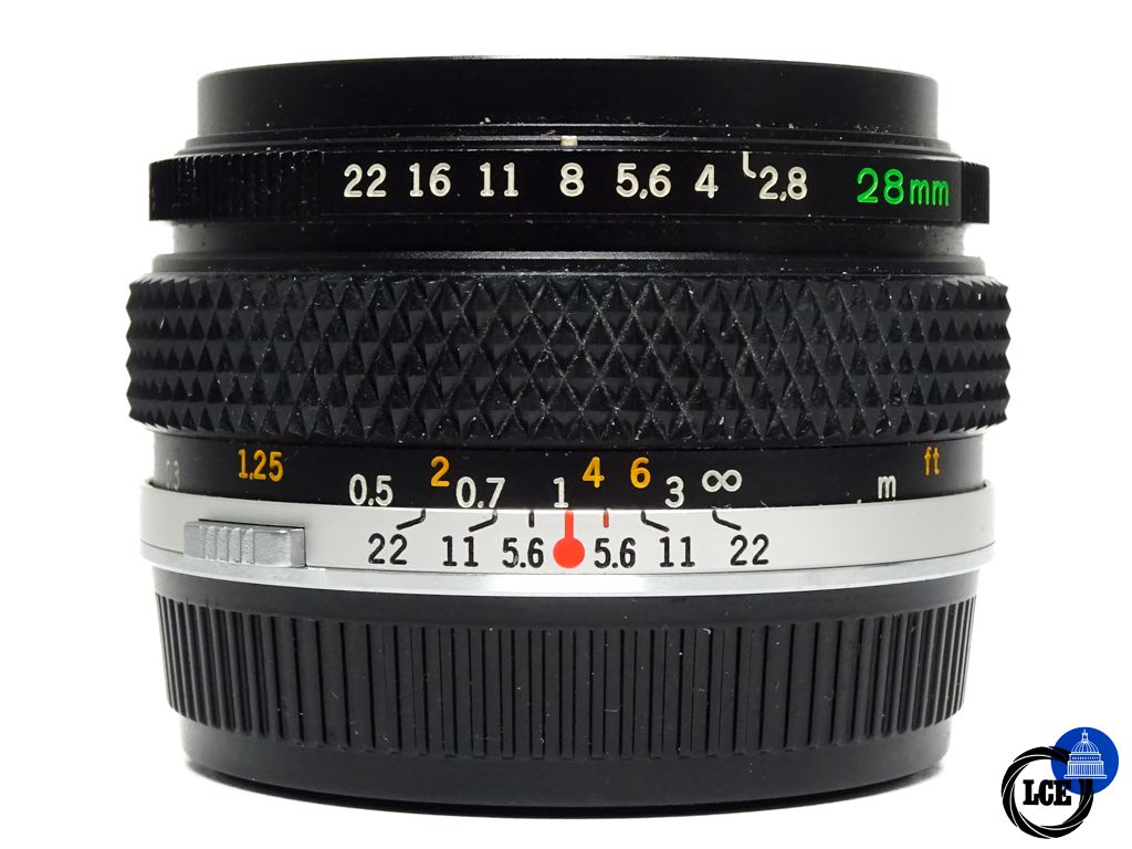 Olympus OM 28mm f/2.8 Auto W