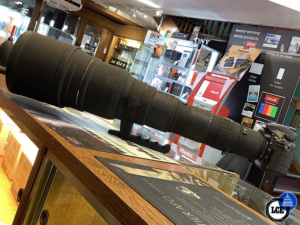 Sigma 300-800mm f5.6 APO EX DG HSM - Nikon fit