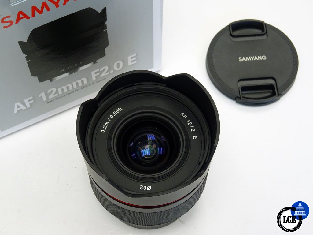 Samyang 12mm F2.0  AF Sony E