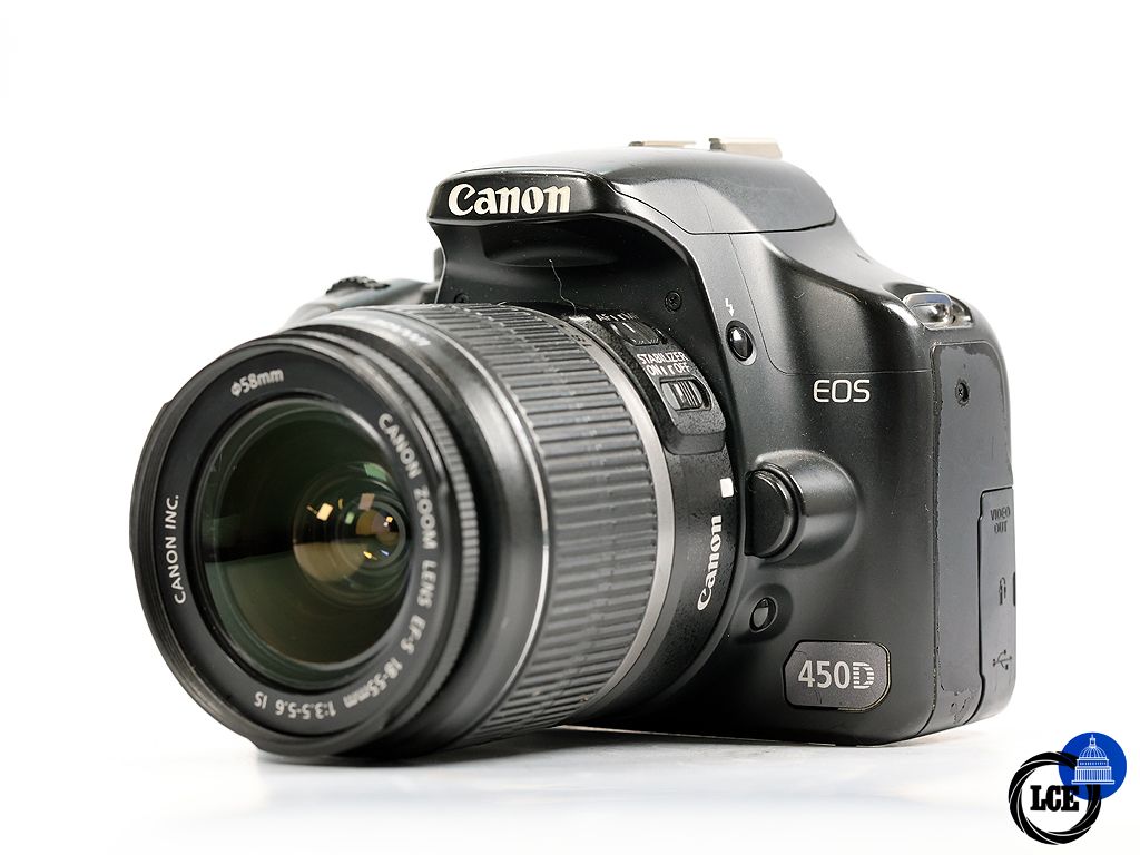 Canon EOS 450D +18-55mm f/3.5-5.6 IS *Boxed* | 1276886