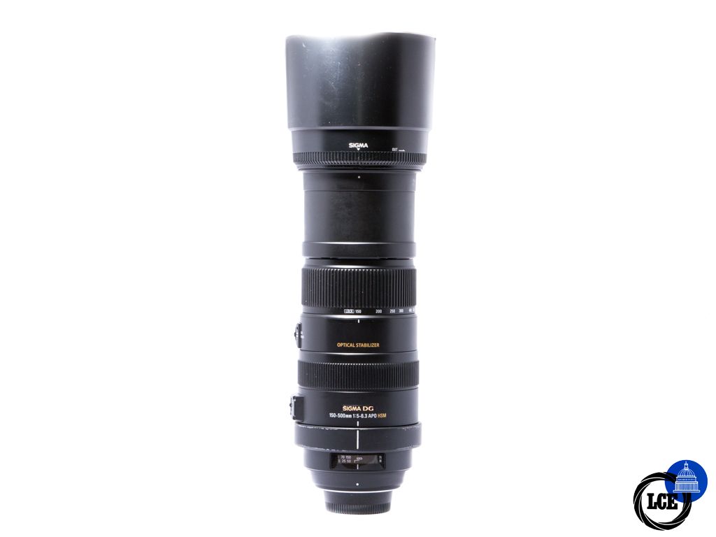 Sigma 150-500mm f5-6.3 APO DG OS HSM - Nikon F fitting