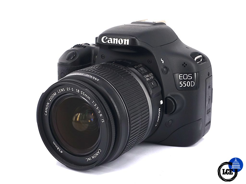 Canon EOS 550D + 18-55mm f3.5-5.6 IS Kit - Boxed | 4* 