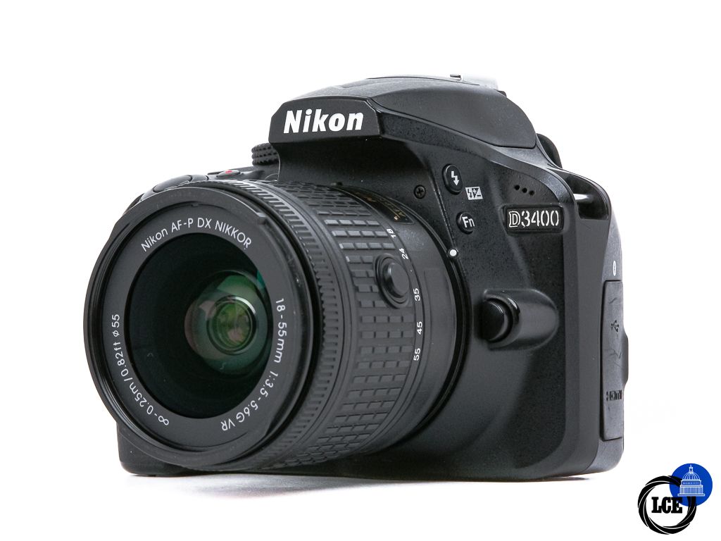 Nikon D3400 + 18-55mm VR **12k Shutter Count**