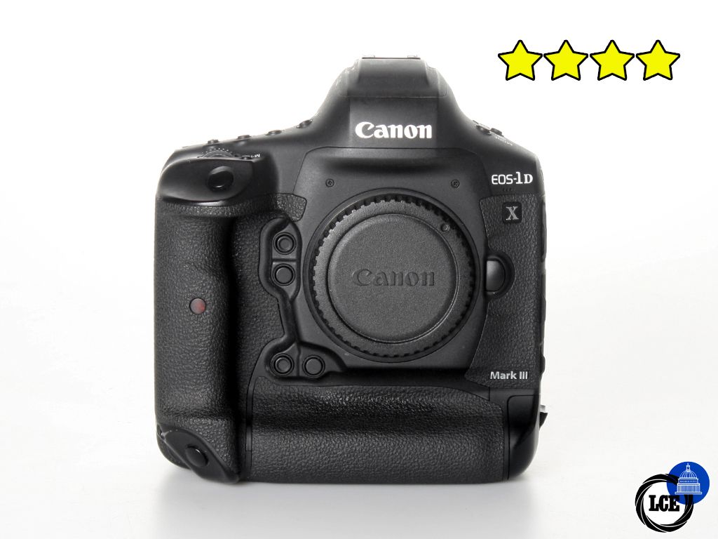 Canon EOS 1D X Mark III Body (BOXED) Shutter Count <144k