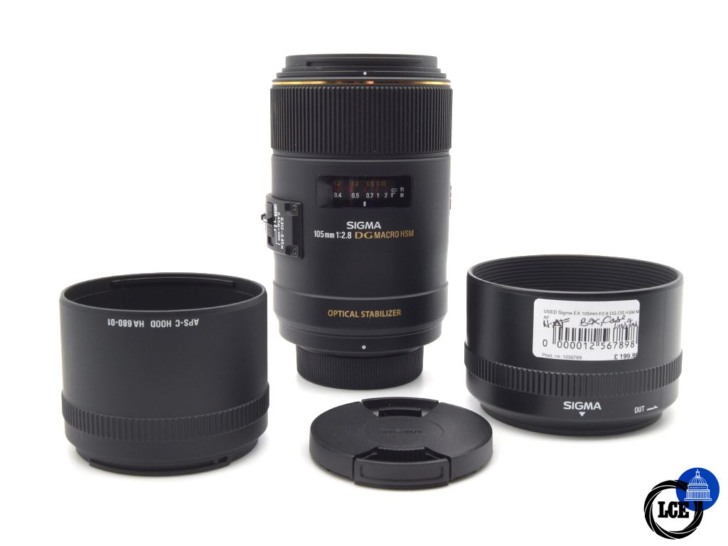 Sigma EX 105mm f/2.8 DG OS HSM Nikon Fit