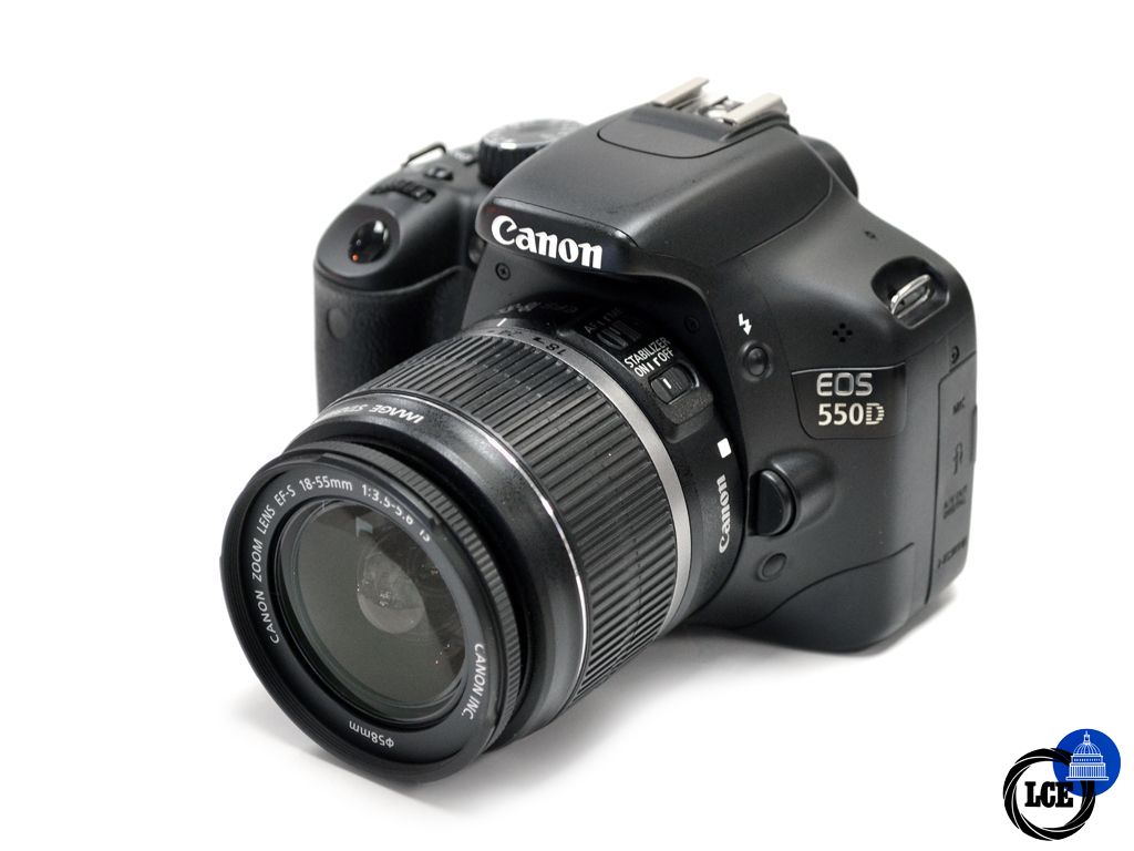 Canon EOS 550D + 18-55mm