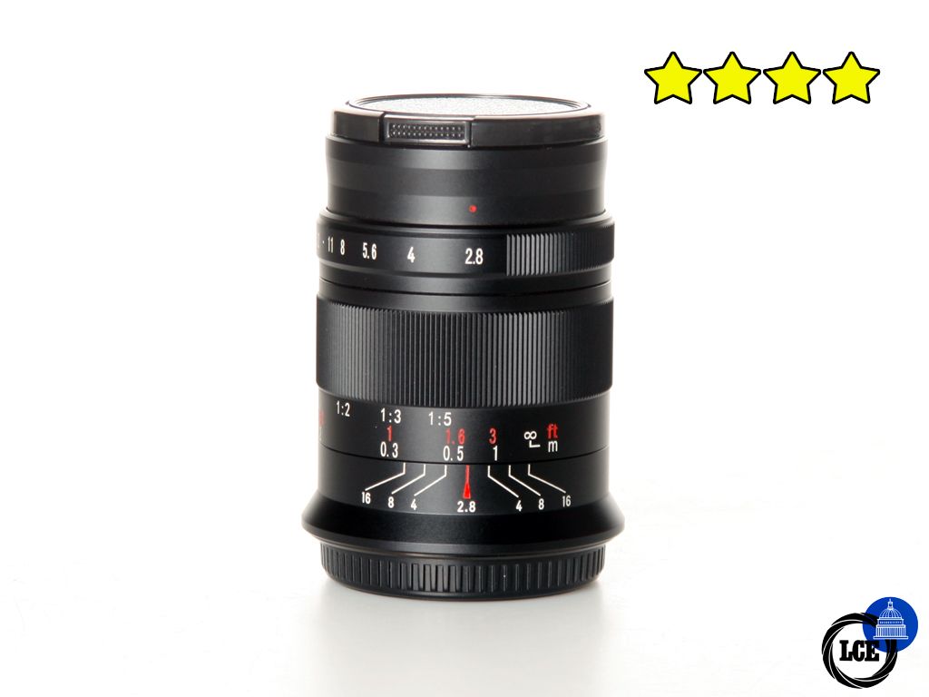7Artisans 60mm f2.8 Macro - Micro 4/3rds Fit (Manual Focus)