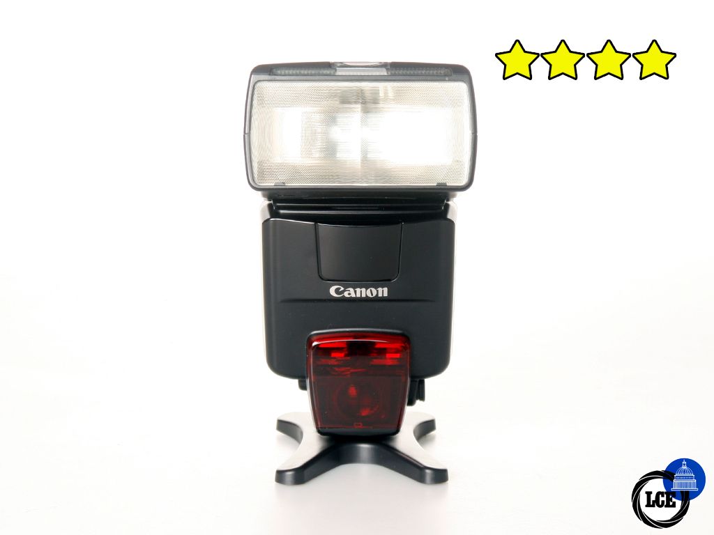 Canon Speedlite 550EX (with Case, Diffuser and Stand)