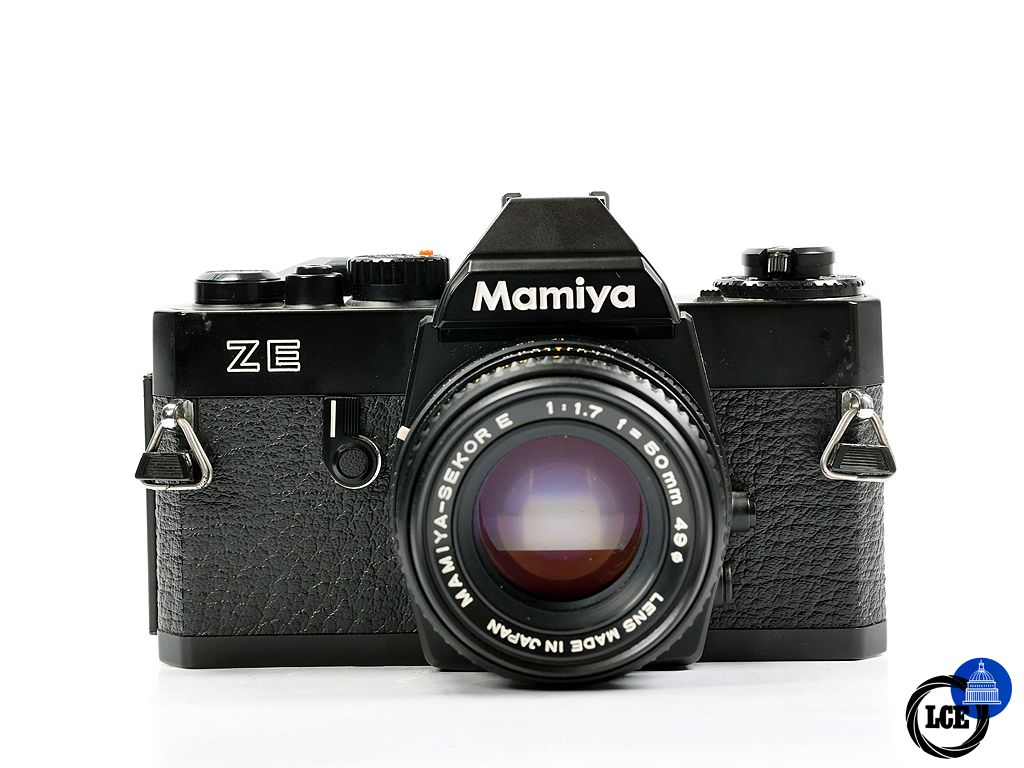 Mamiya ZE + 50mm f/1.7