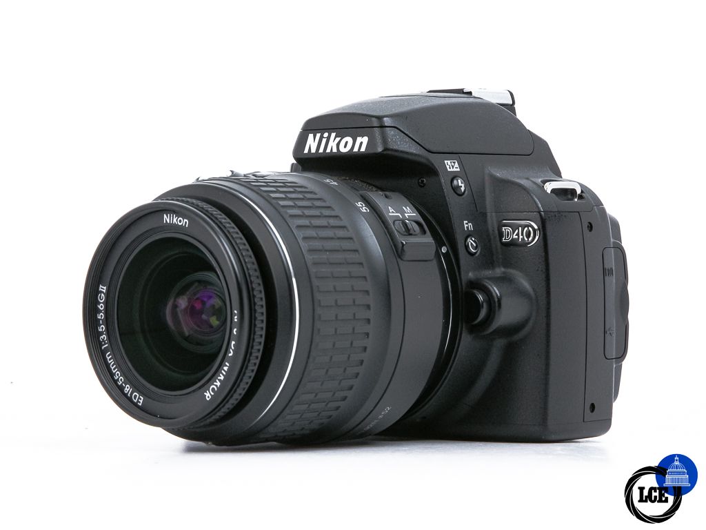 Nikon D40 + 18-55mm II **3k Shutter Count** Nikon D40 + 18-55mm II **3k Shutter Count**