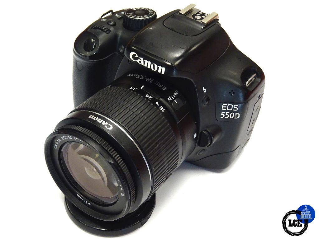 Canon EOS 550D + 18-55mm