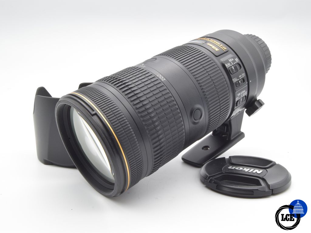 Nikon AF-S 70–200mm f/2.8E FL ED VR
