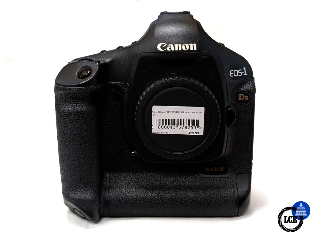 Canon EOS 1Ds III Body - Very Low 9.1k Shutter Count