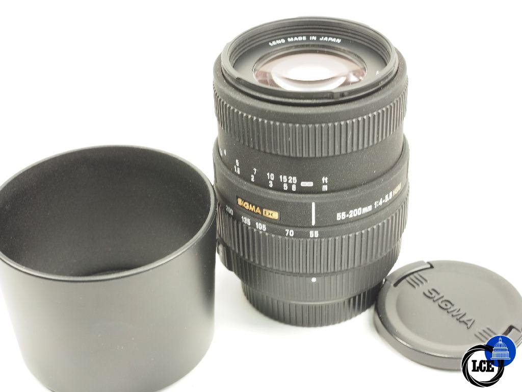 Sigma DX 55-200mm f4-5.6 DC HSM