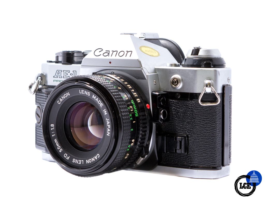 Canon AE-1 Program Body (free FD 50mm f1.8)
