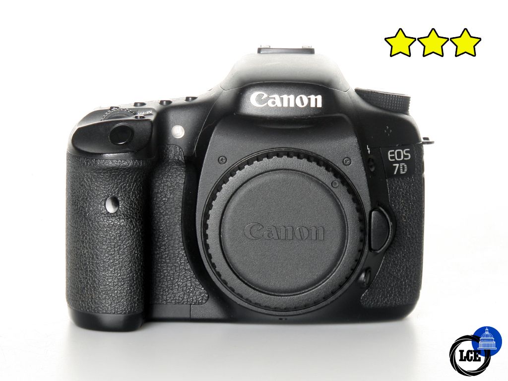 Canon EOS 7D Body (High Shutter Count 110,348)