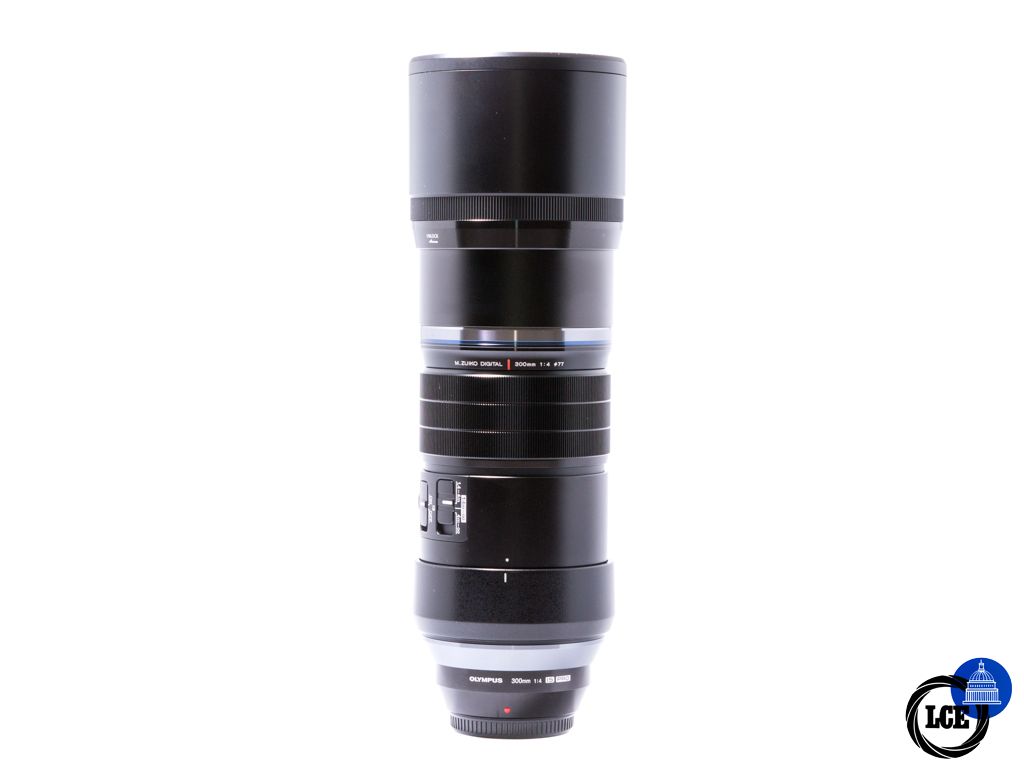 Olympus M.Zuiko Digital 300mm f4 ED IS Pro + Hoya Fusion UV filter *Boxed*