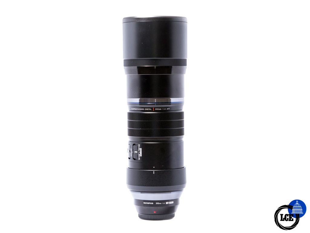 Olympus M.Zuiko Digital 300mm f4 ED IS Pro + Hoya REVO UV filter *Boxed*