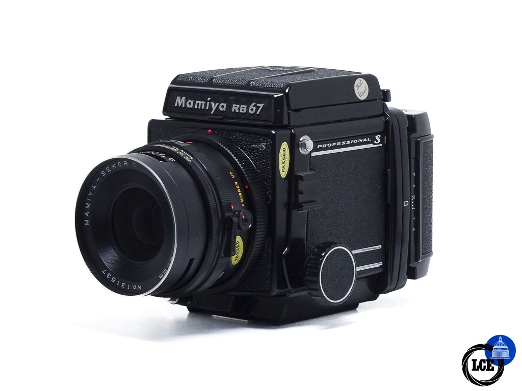 Mamiya RB67 Pro S + Mamiya 90mm f/2.8 Sekor C + 120 Back